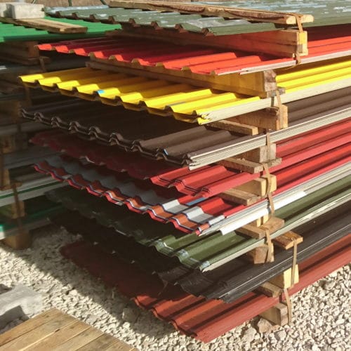 Blacha trapezowa — T18 powlekana poliester kolor 2 gatunek