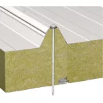 Płyta warstwowa — Dachowa z rdzeniem z wełny mineralnej 100mm LIGHT